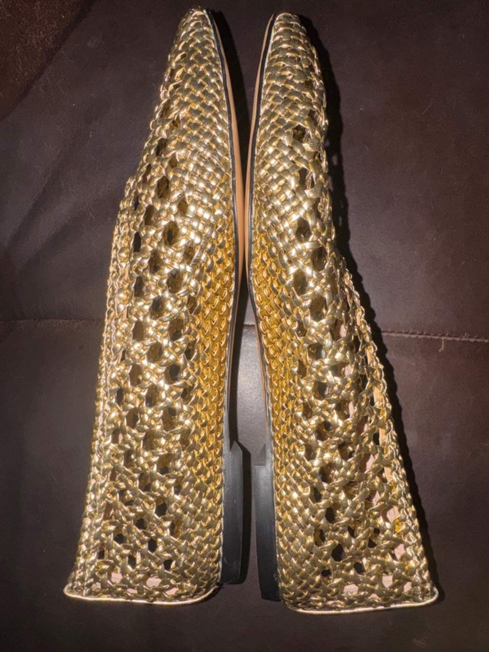 J Crew Gold Woven Ballet Flats - Women
Size 7 - Picture 7 of 7